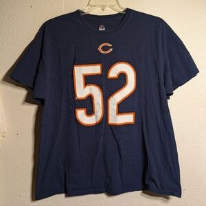 Majestic xl t shirt Blue and Orange Jersey Shirt
